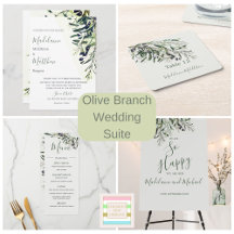 Olive Branch  Botanical Wedding