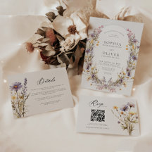 Romantic Wildflower Wedding