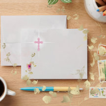 Delicate Elegance Floral Baptism religious event 