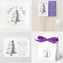 Tiered Wedding Cake Party Collection