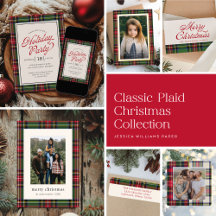 Classic Red and Green Plaid Christmas