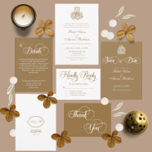 Elegant Minimalistic Islamic Wedding Suite