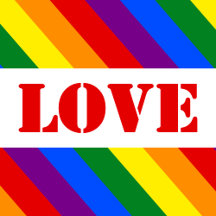 pat - LGBTQ+ Rainbow Flag Stripes for Pride