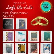 Wedding Save the date unique styles