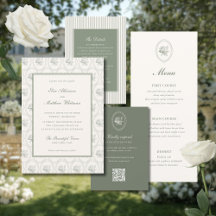 Sage Green Rose Wedding
