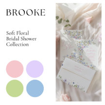 Brooke • Romantic Floral Pink & Purple Collection