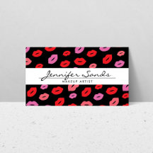 Lip Print Makeup Artist Business Suite