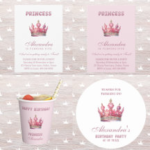 PRINCESS CROWN FAIRYTALE BIRTHDAY
