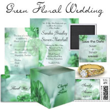 Green Flowers Wedding Suite