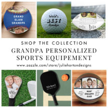 Grandpa Personalized Sports Equipment