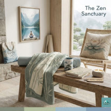 The Zen Sanctuary: Minimalist Home & Wellness Deco