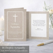 In deepest Sympathy