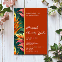 Christmas Gala Event Invitations