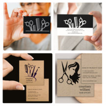 Hair Stylist Business Card Collection