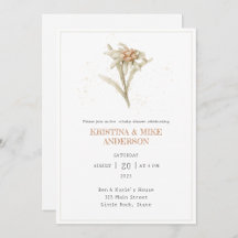 Bloom and Grow Edelweiss Baby Shower