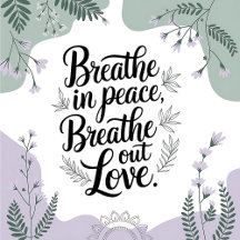 Inspirational Typography & Wellness 