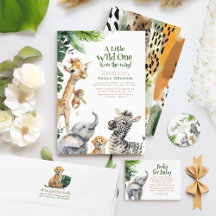 Little and Fun Safari Animals