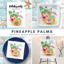 Pineapple Palms Tropical Birthday Party
