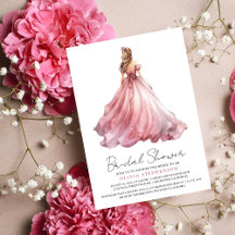 Dreamy Wedding Dress Bridal Shower