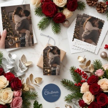 Personalized Family Christmas Photo