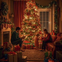 Festive Christmas Magic – Candy Canes & Snowflakes