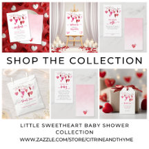 Little Sweetheart Baby Shower Collection
