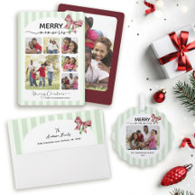 Merry Memories Merry Christmas Red Bow Christmas