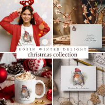 Robin Winter Delight, Christmas Collection