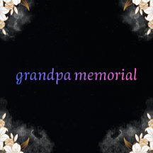 grandpa memorial pillow