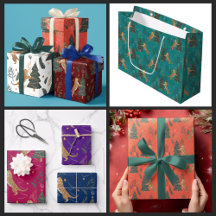 Christmas Trees and Tigers Cust Pattern