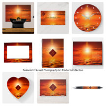Sunset Photography Art Products 
