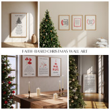 Faith-Based Christmas Wall Art