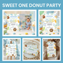 Sweet One Donut Birthday