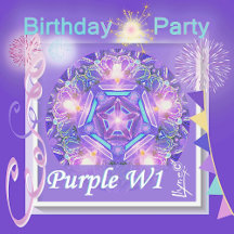 Purple W1 Birthday Party 