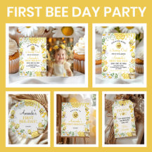 First Bee Day Birthday