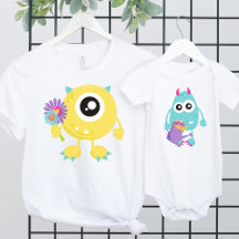 Cute Monsters - Baby and Kids Clothes