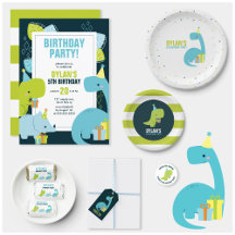 Dinosaur Kids Birthday Party
