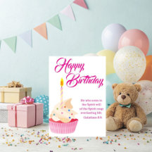 Galatians 6:8 Christian Birthday Wishes