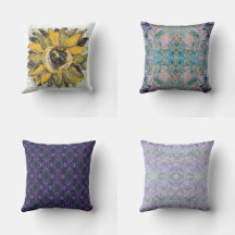 Throw Pillows With Boho Shabby Chic Designs 