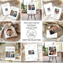 Two Kids Photo Wedding Collection