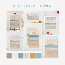 Beach Theme Baby Shower