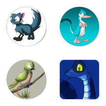 Stickers by Ganene K.