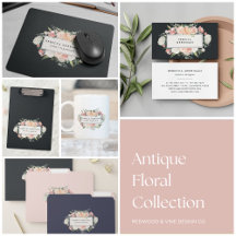 Antique Floral Business Collection
