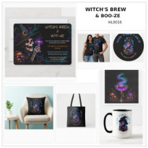 Witch’s Brew & Boo ze   Gothic Halloween Cocktail 