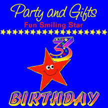 3rd Birthday Smiling Star Party and Gifts