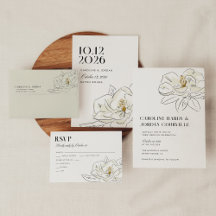 White Magnolia Wedding