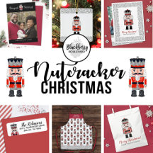 Red Christmas Holiday Nutcracker 