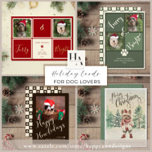 Dog Holiday Cards for Dog Lovers