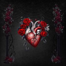 Wonderful gothic Victorian heart
