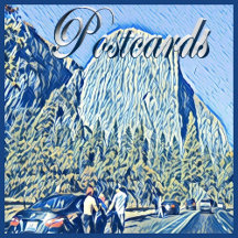 Artsy Fun Funky Minimalist Modern Rustic Postcards